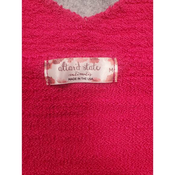 Altar'd State Women's Medium Pink Cropped Tank Top - Picture 3 of 5